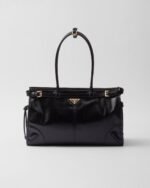 Prada Bonnie Large Leather Handbag
