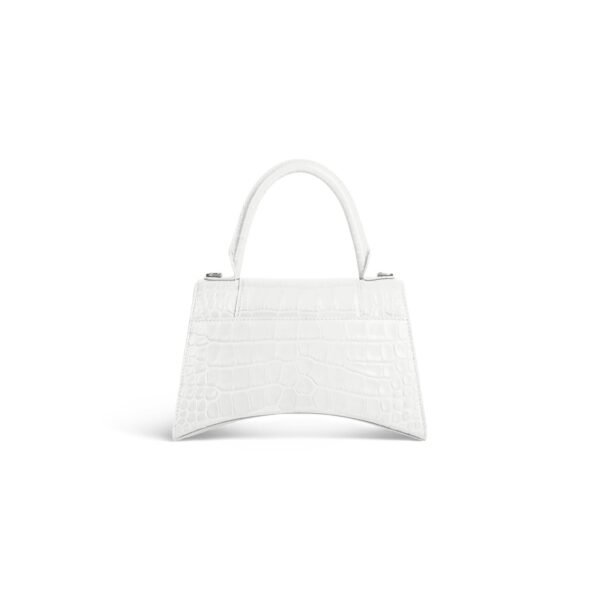 HOURGLASS Crocodile embossed small handbag