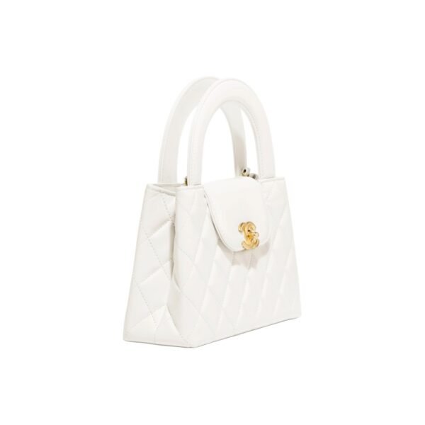 CHANEL MINI SHOPPING BAG WHITE