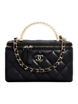 CHANEL 24S BOX WITH ACRYLIC TOP HANDLE