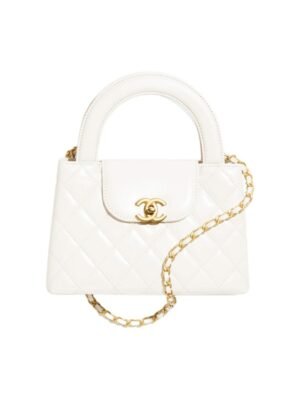 CHANEL MINI SHOPPING BAG WHITE