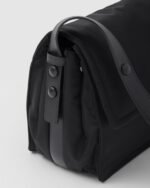 Medium-sized padded Re-Nylon shoulder bag