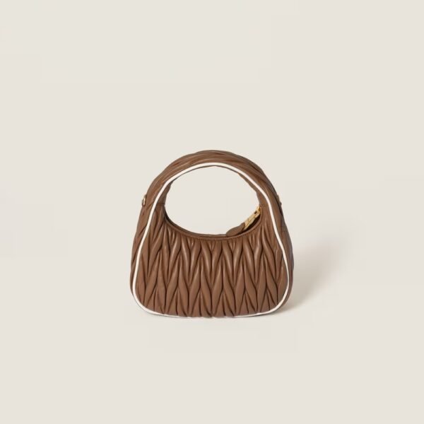 Wander Matelassé Nappa Leather Handbag