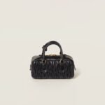 Arcadie Matelassé Small Soft Lamb Leather Handbag