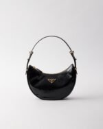 Prada Arqué Naplak Painted Leather Shoulder Bag
