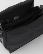 Medium-sized padded Re-Nylon shoulder bag