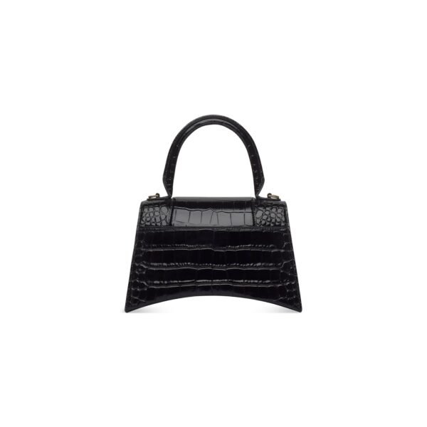 HOURGLASS Crocodile embossed small handbag