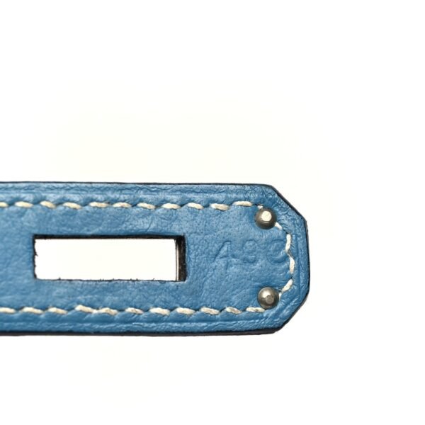 Taurillon Clemence Birkin 35 Blue Jean