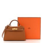 Epsom Mini Kelly Sellier 20 Gold