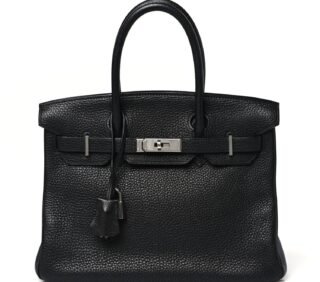 Togo Shooting Star BIRKIN 30 Black