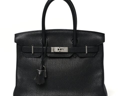 Togo Shooting Star BIRKIN 30 Black