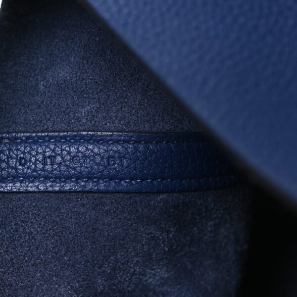 Taurillon Maurice Picotin Lock 22 MM Bleu Saphir