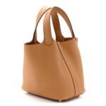 Taurillon Clemence Picotin Lock 18 PM Biscuit