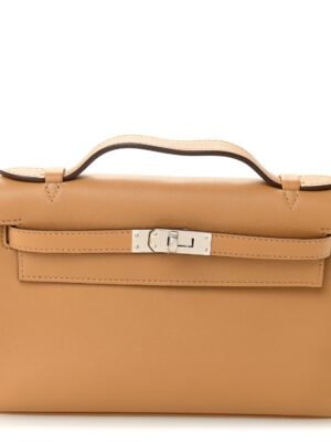 Swift Kelly Pochette Clutch Biscuit