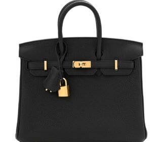 Togo Birkin 25 Black