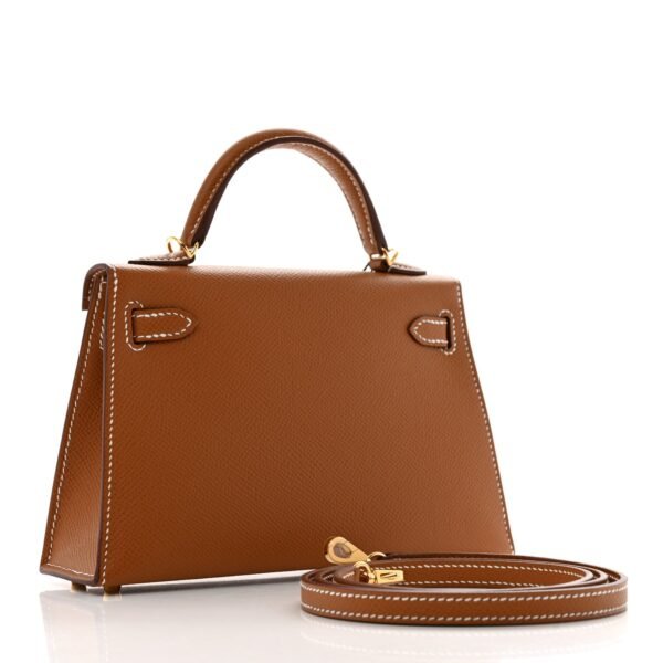 Epsom Mini Kelly Sellier 20 Gold