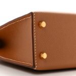 Epsom Mini Kelly Sellier 20 Gold