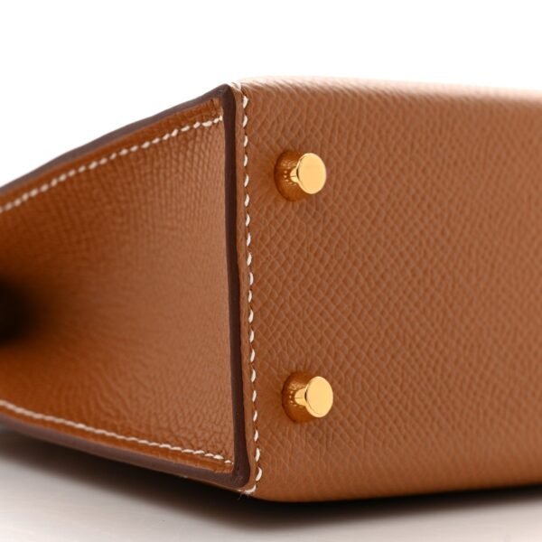 Epsom Mini Kelly Sellier 20 Gold