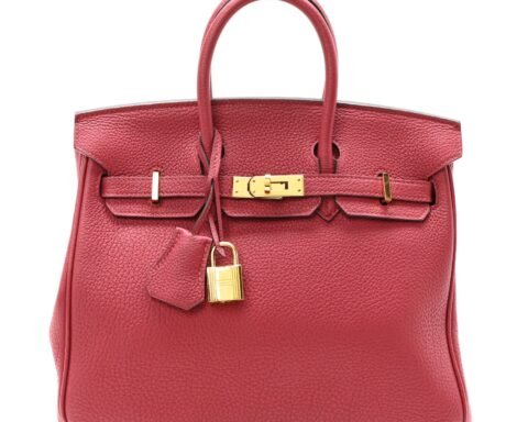 Togo Birkin 25 Rouge Grenat