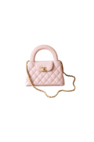 CHANEL 23K Kelly  Waxed Calfskin Leather Handbag Bag – Light Pink (23K Pink)