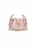 CHANEL 25bag Mini size – Pink Caviar Leather with Gold Buckle