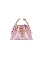 CHANEL 25bag Small Size – Pink Caviar Leather with Gold Buckle