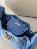 CHANEL 25bag Mini Size – Pink Caviar Leather with Gold Buckle