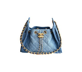 CHANEL 25bag Mini Size – Pink Caviar Leather with Gold Buckle