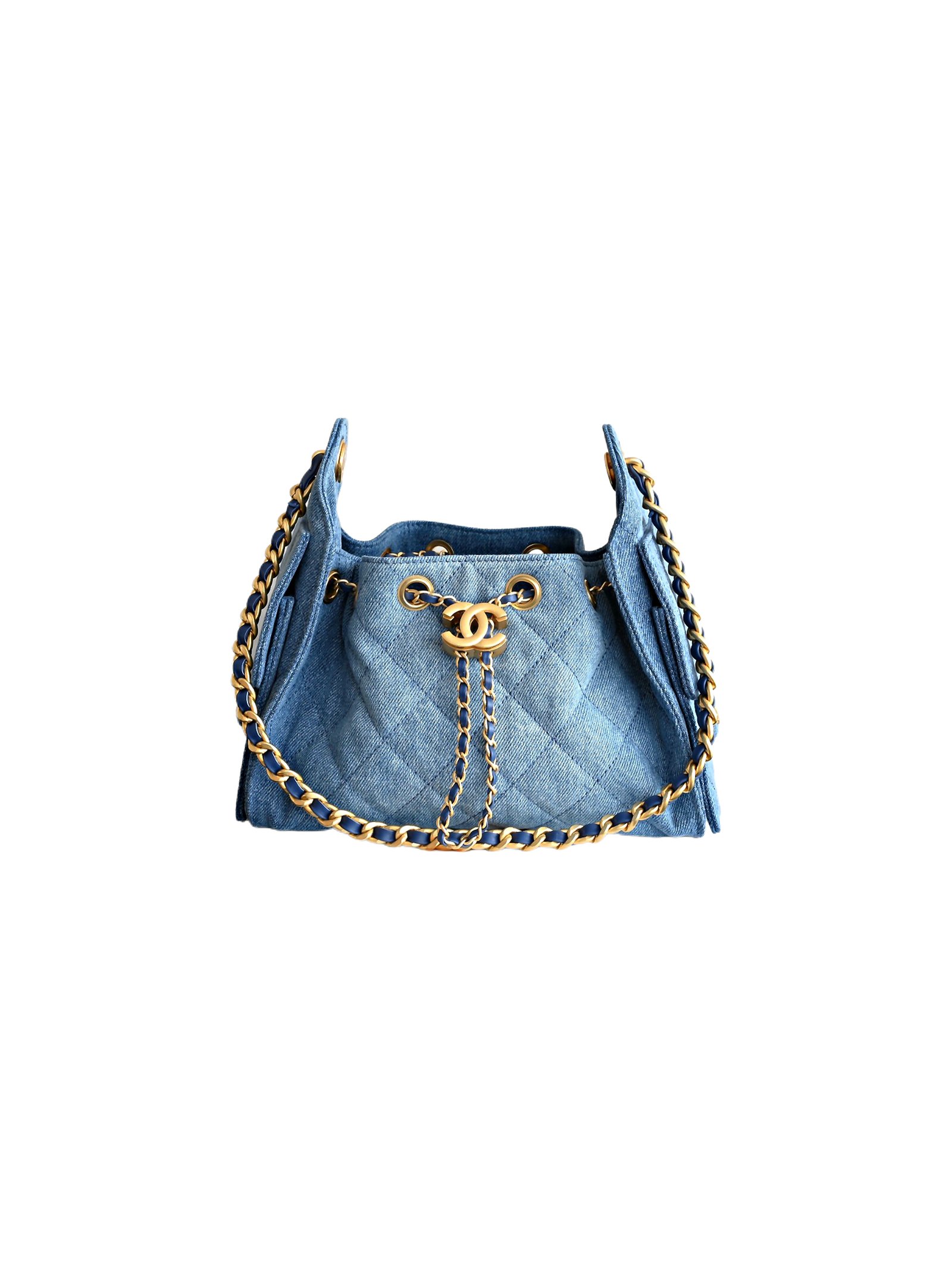 CHANEL 25bag Mini Size – Pink Caviar Leather with Gold Buckle