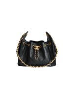 CHANEL 25bag Mini size – Black Caviar Leather with Gold Buckle