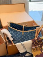 LOUIS VUITTON Carryall Cargo PM – Blue Monogram Denim-Signature Collection