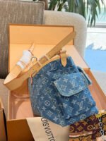 LOUIS VUITTON Carryall Cargo PM – Blue Monogram Denim-Signature Collection